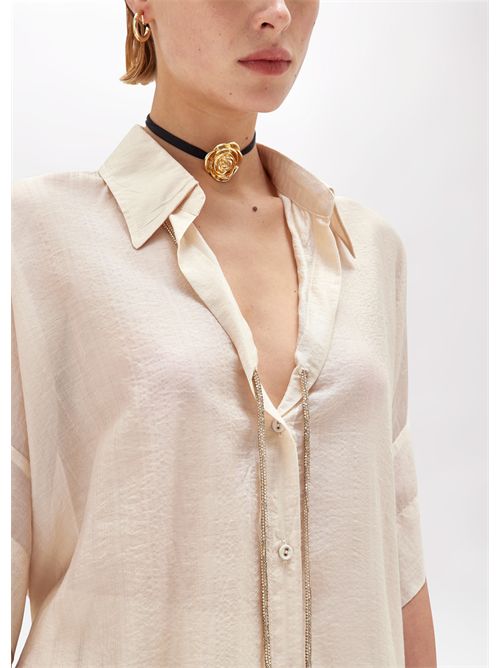 shirt woman beige BLUGIRL BLUMARINE | RA5124T2948/30907